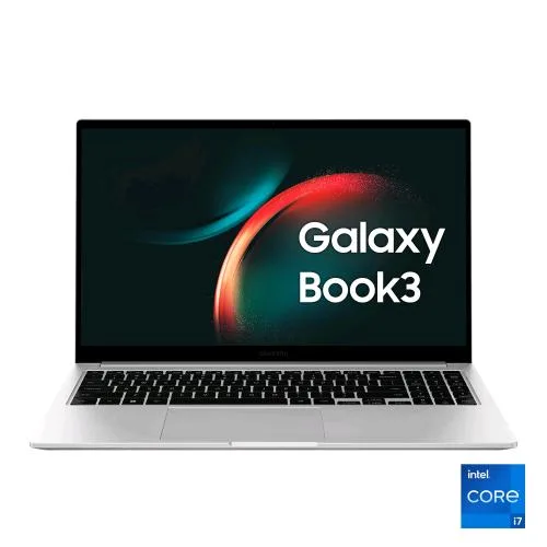 Samsung Galaxy BOOK3 15.6" i7-1355U 1.8GHz RAM 16GB-SSD 512GB M.2-Iris Ve Graphics-Wi-Fi 6-Win 11 Prof Silver (NP754XFG-KB2IT)