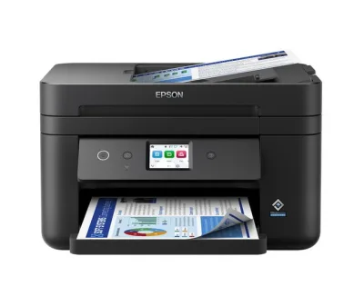 Epson Workforce WF-2960DWF Stampante Multifunzione Ink-Jet a Colori A4 Wi-Fi Duplex Fax Capacita' 150 Fogli USB LAN 14PPM