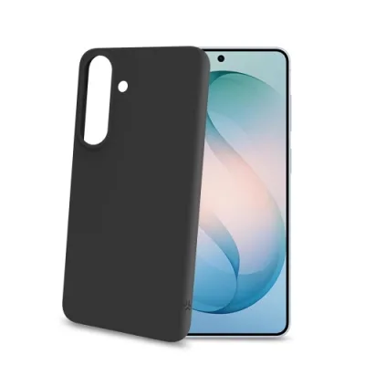 Celly Samsung Galaxy S26 Fe 5G Cover in Morbido Tpu con Finitura Soft Touch Nero
