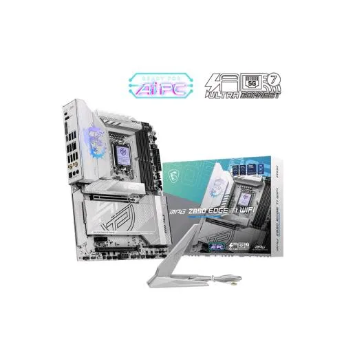 Msi MPG Z890 Edge Ti Wi-Fi 7 Scheda Madre Intel Z890 Lga 1851 (Socket V1) ATX