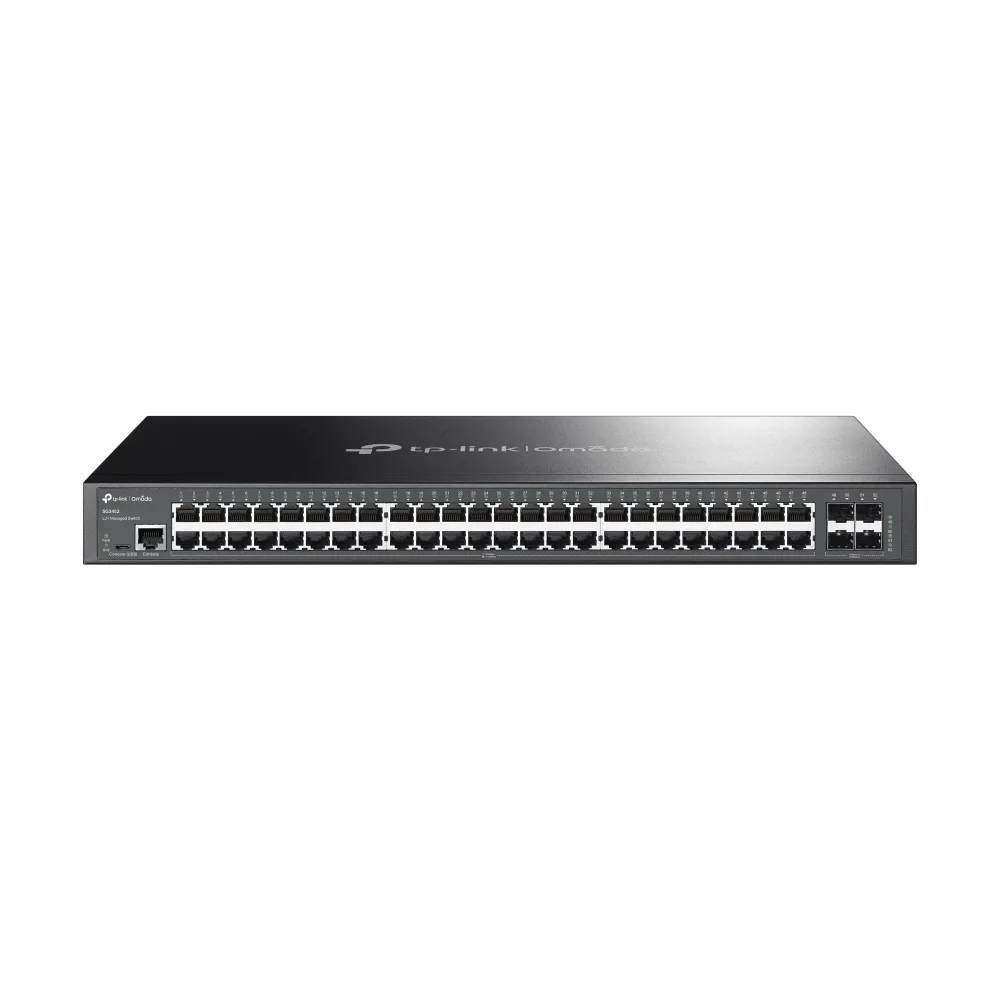 SWITCH 48P GIGABIT 4SLOT SFP MANAGED L2+ 1P USB