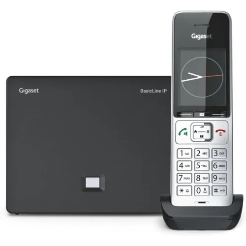 Gigaset Basicline IP + Comfort 500HX Telefono IP DECT Identificatore di Chiamata con Ricevitore