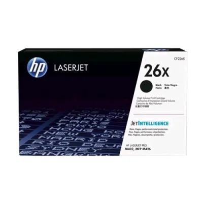 HP 26X Toner Originale Nero per Laserjet M402 9000 Pagine
