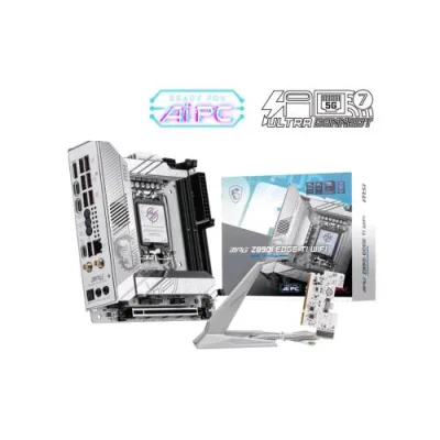 Msi MPG Z890I Edge Ti Wi-Fi 7 Scheda Madre Intel Z890 Lga 1851 (Socket V1) Mini Itx