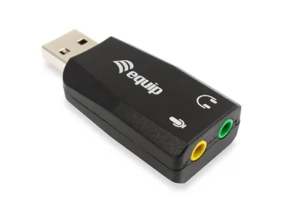 SCHEDA AUDIO USB 2.0 BK PER WINDOWS 10/8.1/8/7/VISTA/XP