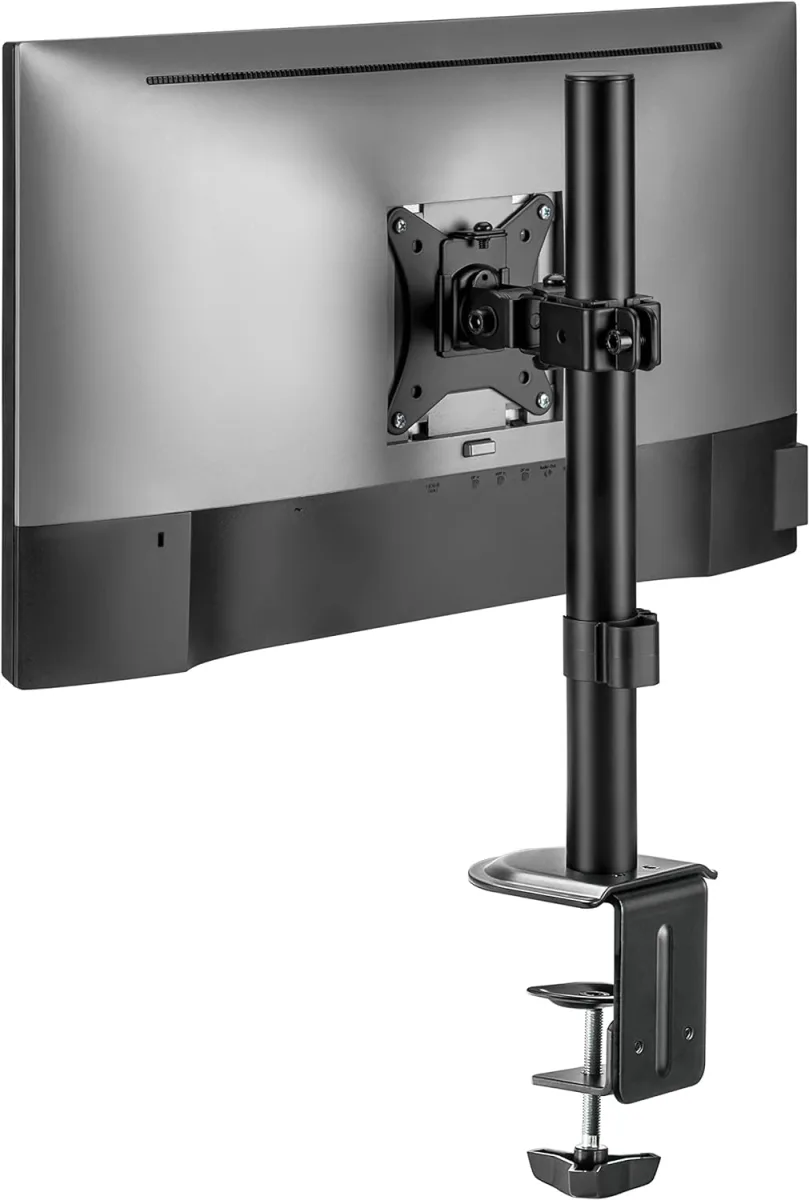 STAFFA TV/MONITOR DA TAVOLO MORSA DIMENSIONI DA 13 A 32 1 MONITOR