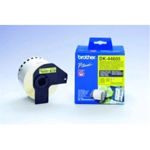 Brother DKN55224 Nastro Carta Termica 54MMX30.5MT Colore Bianco Stampa Nero