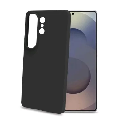 Celly Samsung Galaxy S26 Ultra 5G Cover in Morbido Tpu con Finitura Soft Touch Nero