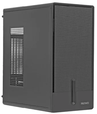 CASE MID-TOWER NO PSU QUARTZ QK200 2USB3 0,5MM SPCC BLACK USBC