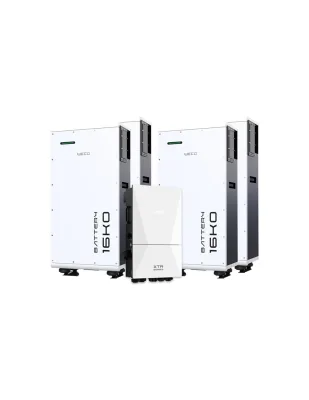 Sistema di accumulo trifase inverter Weco XTR-3 20kW batteria litio 64kWh Weco 16k0