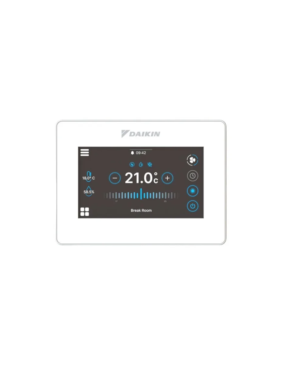 Pannello di controllo Shinka bianco include sonda aria Daikin