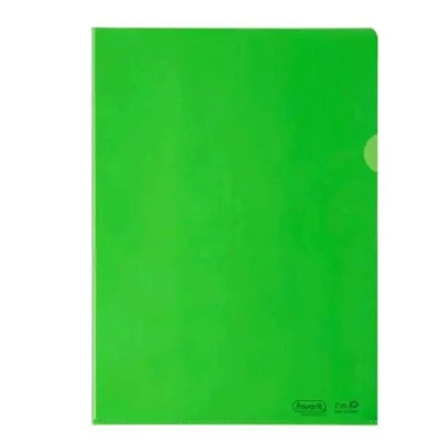 Favorit Cartelline a L in Polietilene Bio Based 220X300 mm Verde Conf 25 Pz.