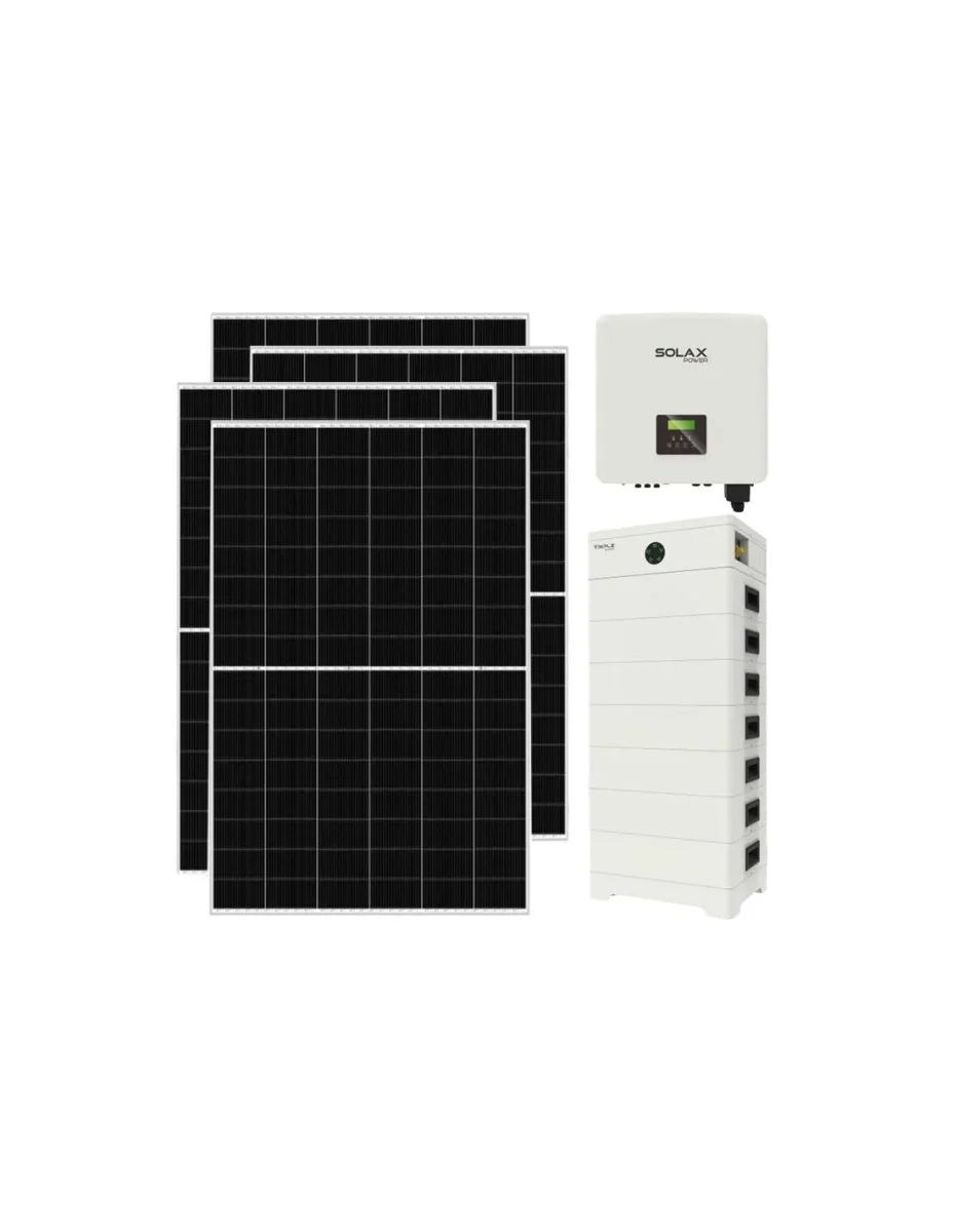 Kit fotovoltaico trifase 10010W inverter 10kW batteria al litio 36KWh TP-HS36 Solax Power