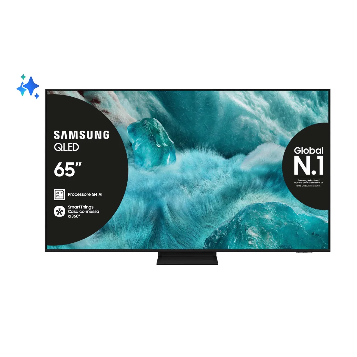 TV 65 SAM 4K UHD 4K QLED TIZEN SMA RT TV MIS-F (400X300MM)
