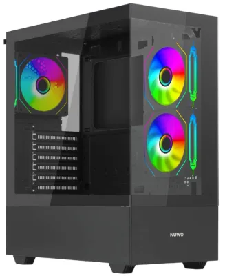 CASE TOWER GAMING NOPSU CLASH CK500 O 0.45MM SPCC 3*USB3.3*FAN ARGB FS