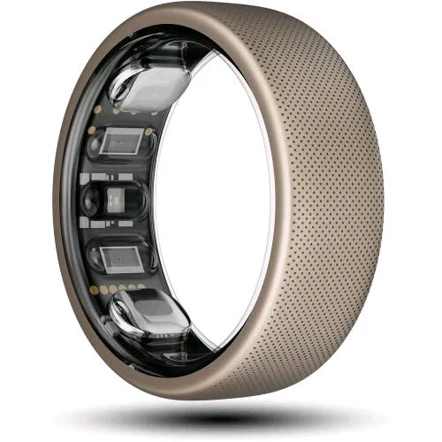 Amazfit Helio Ring Taglia 8 Anello con Monitoraggio del Sonno e della Frequenza Cardiaca, Resistenza All'acqua 10 Atm, Tracker Fitness Leggero da 3,75G con Durata della Batteria fino a 4 Giorni