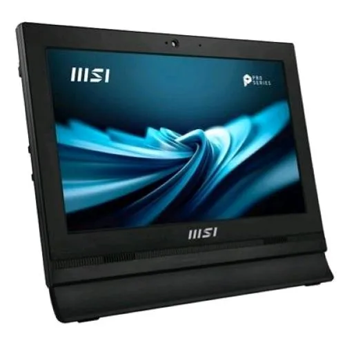 Msi Pro AP162T Adl-005IT All in One 15.6" Touch Screen Intel Celeron N100 RAM 4GB SSD 128GB-Wi-Fi 6E-Win 11 Prof Nero