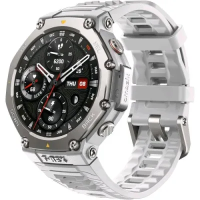 Amazfit T-Rex 3 Outdoor Smartwatch 48mm Display Amoled Mappe e Navigazione Offline NFC Italia Grey