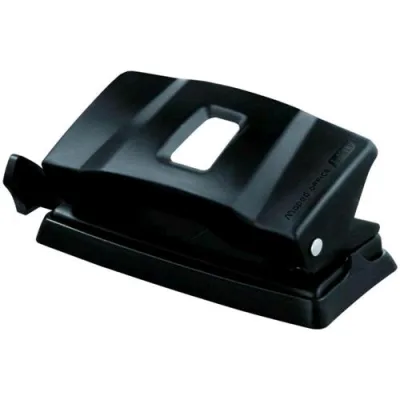 Maped Essentials Perforatore 2 Fori in Plastica Capacita' Foratura 12 Fogli Col. Nero