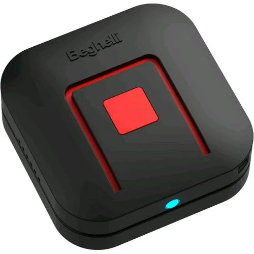Beghelli Salvavita Pocket Dispositivo di Telesoccorso Portatile, GSM Tascabile per Chiamate Rapide, Anziani, Nano SIM Card, GPS, Vivavoce, Sensore di Caduta Nero