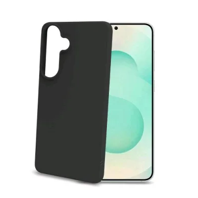Celly Samsung Galaxy S26+ 5G Cover in Morbido Tpu con Finitura Soft Touch Nero