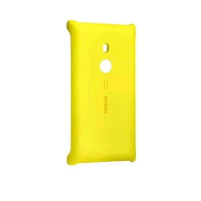 Nokia Accessori Nokia Lumia 925 Cover in Policarbonato con Ricarica Wireless Giallo