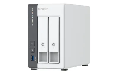 QNAP TS-216G Server NAS 2 Bay 2.5" 3.5" SATA III Tower Cortex-A Cortex-A55 4 GB 2.5 Gigabit Ethernet Bianco