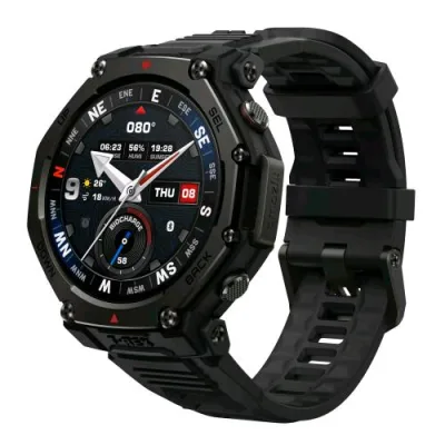 Amazfit T-Rex 3 Pro Digital Smartwatch 44mm 1.32" Amoled Nero
