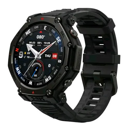 Amazfit T-Rex 3 Pro Digital Smartwatch 44mm 1.32" Amoled Nero