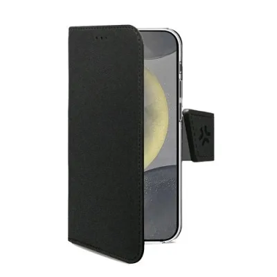 Celly Samsung Galaxy S26+ 5G Custodia a Libro in Similpelle con Chiusura Flap Magnetico Taschine Interne Portadocumenti e Funzione Stand Nero
