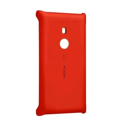 Nokia Accessori Nokia Lumia 925 Cover in Policarbonato con Ricarica Wireless Rosso