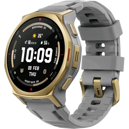 Amazfit T-Rex 3 Pro Smartwatch Outdoor 44mm Display Amoled in Zaffiro Torcia Integrata, Ghiera in Titanio GPS Dual-Band, Mappe Offline, fino a 17 Giorni di Autonomia, 10 Atm, 180+ Modalita' Sportive
