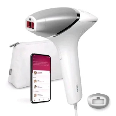Philips Lumea Prestige Ipl 8000 Series Epilatore a Luce Pulsata con Senseiq Bianco