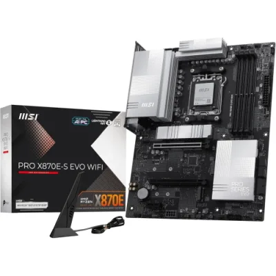 Msi Pro X870E-S Evo Wi-Fi 7 Scheda Madre AMD X870E Socket AM5 ATX