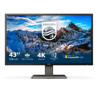 Philips P-LINE 39P1 43" LED ULTRA 4K HD 60Hz 4000:1 HDR400 4 ms 3xHDMI, DisplayPort, USB-C 3840 x 2160