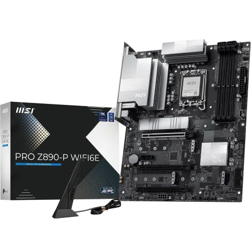 Msi Pro Z890-P Wi-Fi 6E Scheda Madre LGA1851 4 x DDR5 ATX