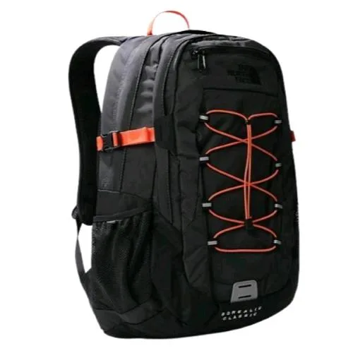 North Face Zaino Borealis Classic Zaino per Notebook da 15" in Nylon Balistico 34.3X48.3X19 cm 29 l 2 Scomparti 2 Tasche Esterne Grigio