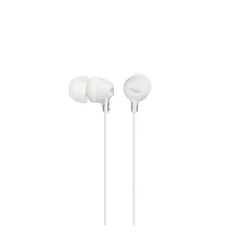 SONY MDREX15W Auricolari per MP3 Jack 3.5mm Cavo 1.20 Bianco Garanzia Italia