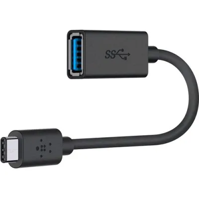 Belkin Adattatore USB 3.0 da USB-C a USB-A Black
