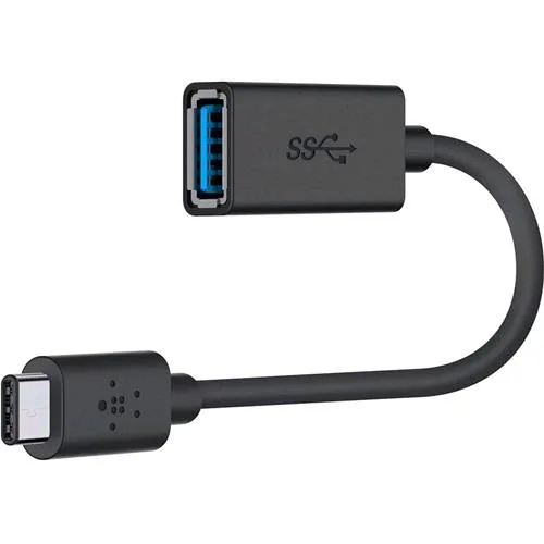 Belkin Adattatore USB 3.0 da USB-C a USB-A Black