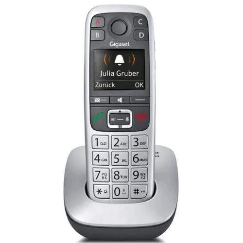 Gigaset E560 Cordless DECT Tasti Grandi 4 Tasti Chiamata Rapida