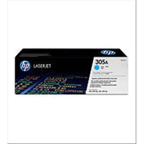 HP 305A Toner Ciano per Laserjet Pro 300 Color M351A- Pro 400 Color M451NW/M451DN/M451DW/Color Laserjet M475DN-M475DW/Color Laserjet Pro M375NW Garanzia Italia (CE411A)