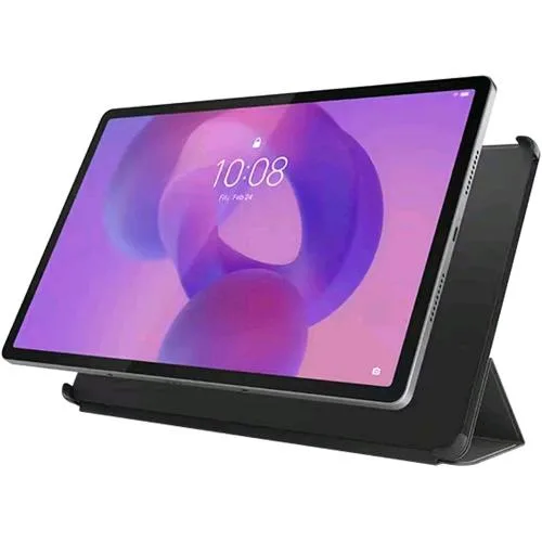 Lenovo Idea Tab Pro Folio Case Elegante Custodia in Pelle con Protezione Antiurto Supporto Integrato Accoppiamento Magnetico per Penna Ottica Funzione Attivazione/Riposo Grey
