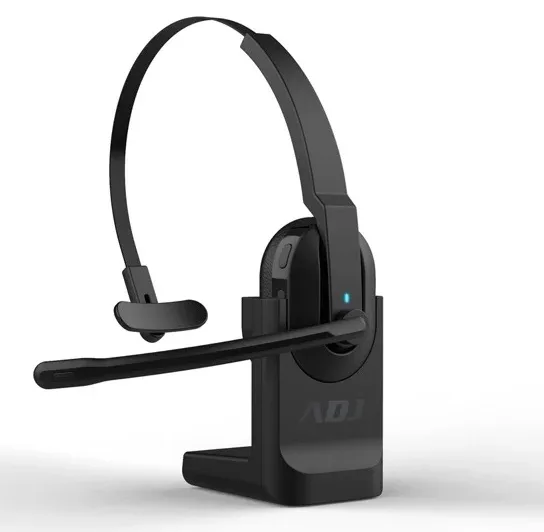 CUFFIA C/MIC+BT C/CHARGING BASE ADJ PER CALL CENTER/UFFICIO/46 ORE RIPR