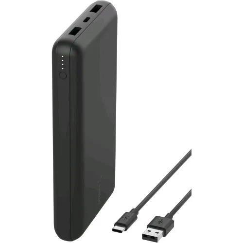 Belkin Boost Charge Powerbank 20.000mAh Cavo USB-C - USB-A Incluso Nero