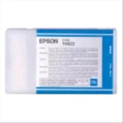 Epson T6122 Tanica Ciano 220ml per Stylus Pro 7400-7400 Cad- 7400 Dev Production-7450-7450 Cad-7450 Dev Production-9400-9400 Cad-9400 Dev Production-9450-9450 Cad- 9450 Dev Production Garanzia Italia (C13T612200)