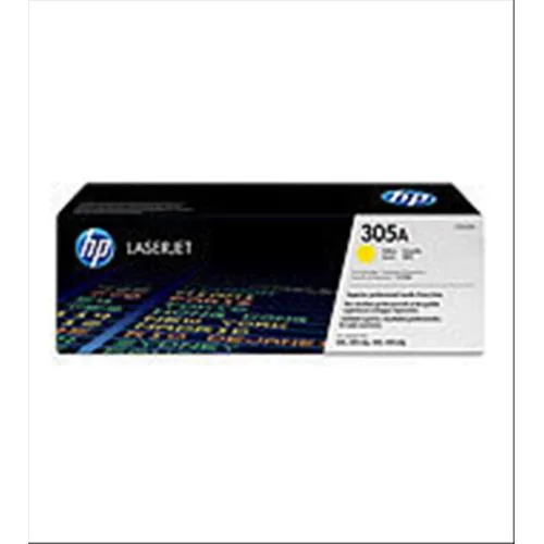 HP 305A Toner Giallo per Laserjet Pro 300 Color M351A- Pro 400 Color M451NW/M451DN/M451DW/Color Laserjet M475DN-M475DW/Color Laserjet Pro M375NW Garanzia Italia (CE412A)