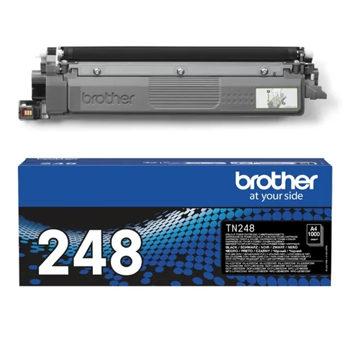 Brother TN-248BK Toner Nero per HLL3220CW - HLL3240CDW - DCP-L3520CDWE - DCPL3560CDW - MFCL3760CDW - HLL8230CDW - MFCL8340CDW - HLL8240CDW - MFCL8390CDW 1.000 Pagine