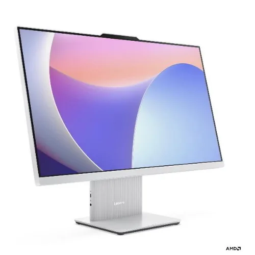 Lenovo Ideacentre 27ARR9 All in One 27" AMD Ryzen 5 7533HS RAM 16GB-SSD 512GB NVMe-AMD Radeon Graphics 660M-Wi-Fi 6 + Gigabit LAN-Web Cam 5MPX Altoparlanti-Tastiera e Mouse Wireless-Win 11 Home Grigio (F0HQ00E3IX)