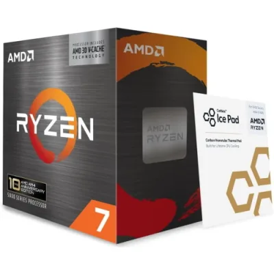 Amd Ryzen 7 5800X3D 3.4GHz Cache 96MB Box No Fan